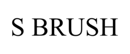 Mark drawing for S BRUSH