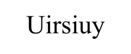 Mark drawing for UIRSIUY
