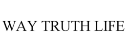 Mark drawing for WAY TRUTH LIFE