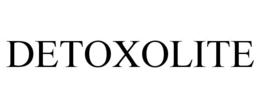 Mark drawing for DETOXOLITE