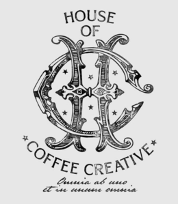 Mark drawing for HOUSE OF COFFEE CREATIVE HC OMNIA AB UNO ET IN UNUS OMNIA
