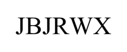 Mark drawing for JBJRWX