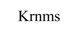 Mark drawing for KRNMS