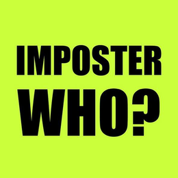 Mark drawing for IMPOSTER WHO?