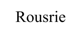 Mark drawing for ROUSRIE