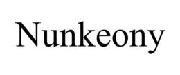 Mark drawing for NUNKEONY