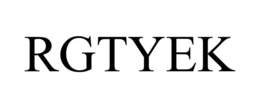 Mark drawing for RGTYEK