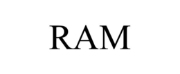Mark drawing for RAM