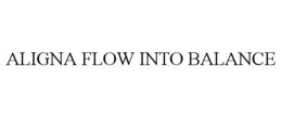 Mark drawing for ALIGNA FLOW INTO BALANCE