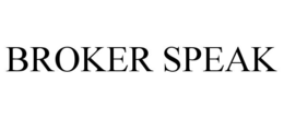 Mark drawing for BROKER SPEAK