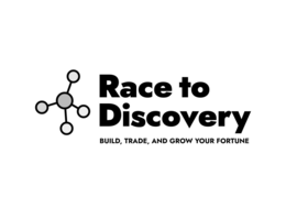 Mark drawing for RACE TO DISCOVERY BUILD, TRADE, AND GROW YOUR FORTUNE