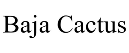 Mark drawing for BAJA CACTUS