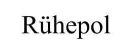 Mark drawing for RÜHEPOL