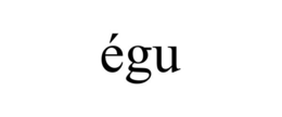 Mark drawing for ÉGU