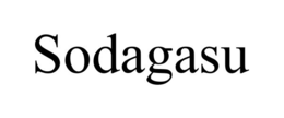 Mark drawing for SODAGASU