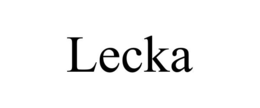 Mark drawing for LECKA