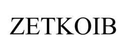 Mark drawing for ZETKOIB