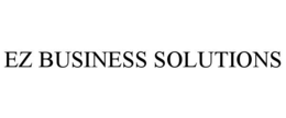 Mark drawing for EZ BUSINESS SOLUTIONS