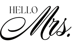 Mark drawing for HELLO MRS.