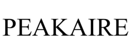 Mark drawing for PEAKAIRE