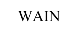 Mark drawing for WAIN