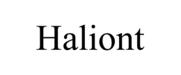 Mark drawing for HALIONT
