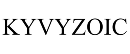 Mark drawing for KYVYZOIC