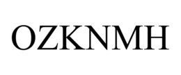 Mark drawing for OZKNMH