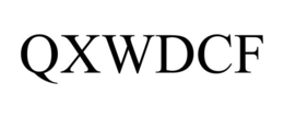 Mark drawing for QXWDCF