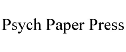 Mark drawing for PSYCH PAPER PRESS