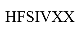 Mark drawing for HFSIVXX