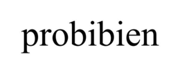 Mark drawing for PROBIBIEN