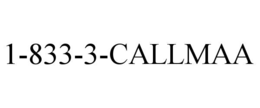 Mark drawing for 1-833-3-CALLMAA
