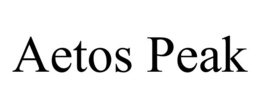 Mark drawing for AETOS PEAK