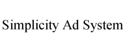 Mark drawing for SIMPLICITY AD SYSTEM