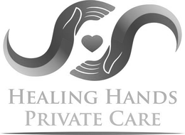 Mark drawing for HEALING HANDS PRIVATE CARE