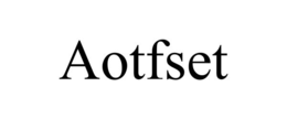 Mark drawing for AOTFSET
