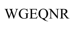 Mark drawing for WGEQNR