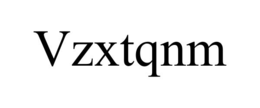 Mark drawing for VZXTQNM