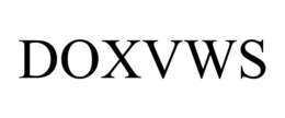 Mark drawing for DOXVWS
