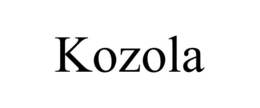 Mark drawing for KOZOLA