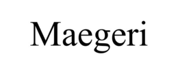 Mark drawing for MAEGERI