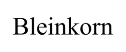 Mark drawing for BLEINKORN