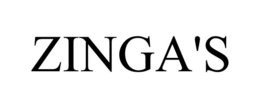 Mark drawing for ZINGA'S