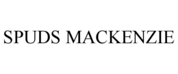 Mark drawing for SPUDS MACKENZIE