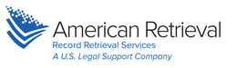 Mark drawing for AMERICAN RETRIEVAL RECORD RETRIEVAL SERVICES A U.S. LEGAL SUPPORT COMPANY