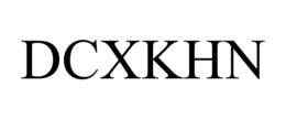 Mark drawing for DCXKHN