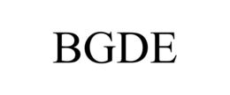 Mark drawing for BGDE