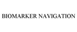 Mark drawing for BIOMARKER NAVIGATION