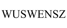 Mark drawing for WUSWENSZ